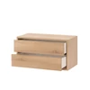 Kép 8/8 - Boxie 2 fiókos fali szekrény 40x80x37 cm sonoma tölgy