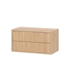 Kép 7/8 - Boxie 2 fiókos fali szekrény 40x80x37 cm sonoma tölgy