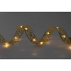 Kép 4/5 - Home RLS10WW LED-es szalag mintákkal, arany színű szalag, 8 funkció, 100db melegfehér LED, 10m hosszú, 5cm széles, elemes tápellátás, beltéri kivitel