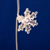 Kép 5/5 - HOME KAF50WW LED-es hópehely fényfüggöny, 1,35 m, 50 db melegfehér LED, hálózati tápellátás, beltéri kivitel