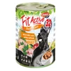 Kép 1/2 - Panzi konzerv Fitactive Adult (liba,csirke,pulyka,kacsa,sárgarépa) konzerv - Felnőtt kutyák részére (415g)