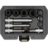 Kép 1/3 - YATO Féknyereg szerelő dugókulcs készlet 11 részes 3/8", 1/2" CrV