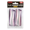 Kép 2/2 - REIVA Flat Minnow shad 7,5cm 4db/cs (Purple Pearl)