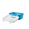 Kép 2/2 - SAVIC Discovery compact szállítóbox fehér-kék, 48,5x33x23,5 cm