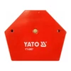 Kép 1/3 - YATO Hegesztési munkadarabtartó mágnes 111 x 136 x 24 mm/34 kg