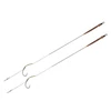 Kép 1/2 - Delphin THE END Skin rig kötött horog / 2db    20cm/25lbs/#6