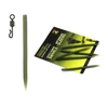 Kép 1/3 - CARP ACADEMY Forgó gyorskapoccsal 5+5db/cs L