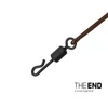 Kép 2/3 - Előke Delphin THE END Aramid Leader / 1db - 100 cm / 60lbs