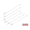 Kép 5/12 - Kötött horog Delphin Proxi Sting / 6db - 8cm / 0,10mm / B-LESS #6 / Sting 5mm
