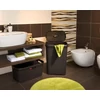 Kép 4/4 - CURVER "STYLE" RATTAN HATÁSÚ RUHÁSKOSÁR  45L - Sötétbarna