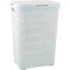 Kép 1/5 - CURVER "STYLE" RATTAN HATÁSÚ SZENNYESTARTÓ 60L