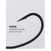 Kép 4/7 - Carp King-Curved Shank horog-CK9001 - 2