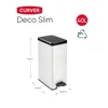 Kép 5/6 - CURVER "SLIM BIN" PEDÁLOS SZEMETES 40L