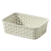 Kép 1/4 - CURVER "MY STYLE" A6 MÉRETŰ RATTAN PAPÍRKOSÁR - Krém