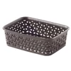 Kép 1/2 - CURVER "MY STYLE" A6 MÉRETŰ RATTAN PAPÍRKOSÁR - Sötétbarna