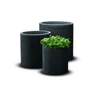 Kép 1/3 - Keter Kaspó szett, műrattan, S+M+L Cylinder Planters