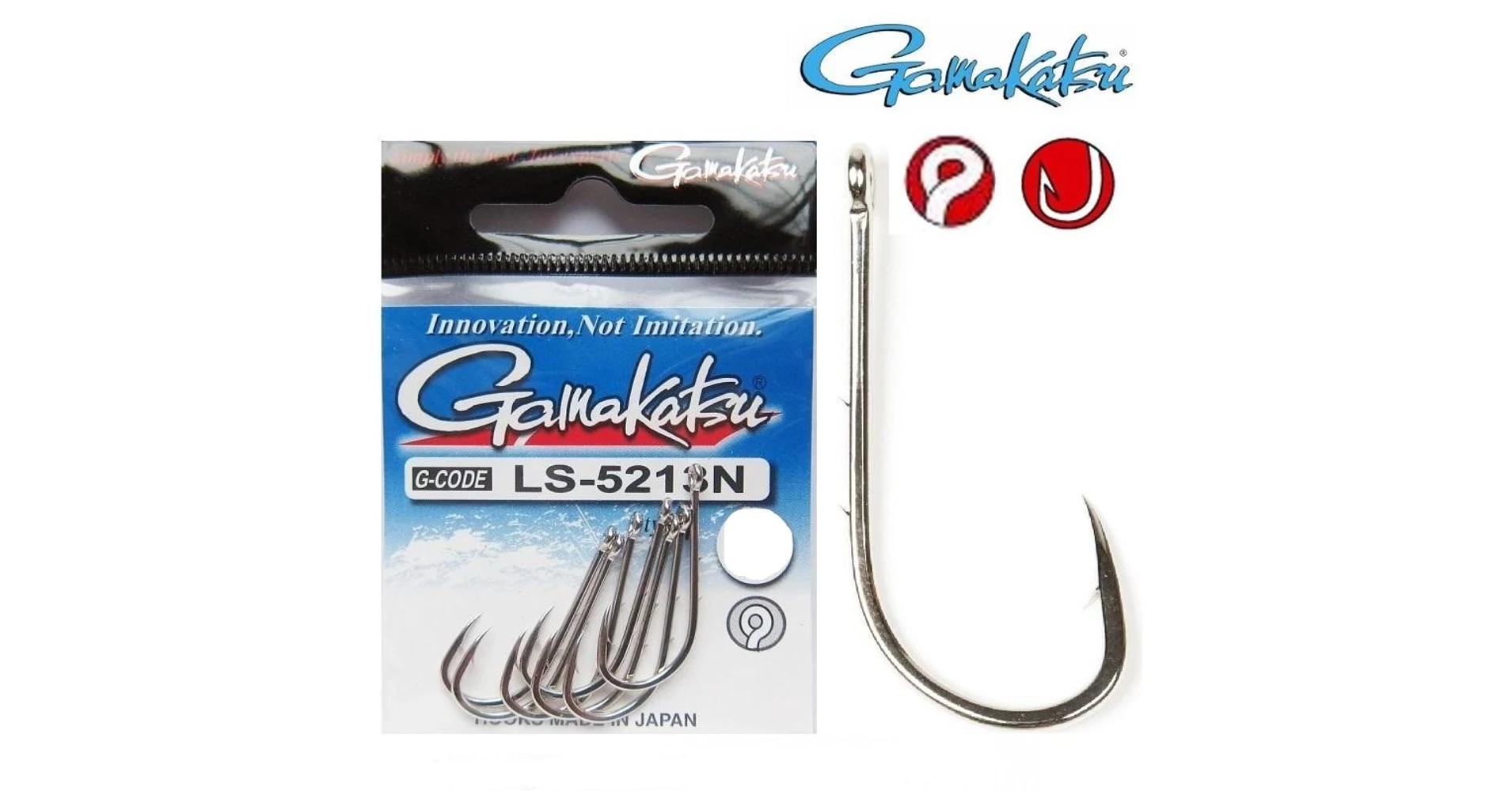 Hameçons Gamakatsu LS-5213 N Nickel – Idéaux Pour La