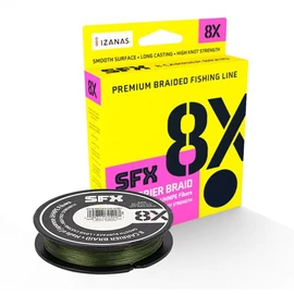 Sufix SFX 8X L VIS GREEN 135M 0,104 mm