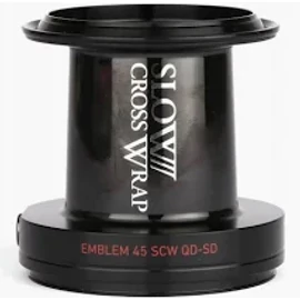 Daiwa EMBLEM 45SCW - 5000LD QD - Mély Pótdob - Black Version