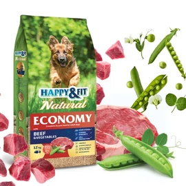 Happy&Fit Natural Economy Adult DUPLA MARHÁS CSOMAG 2x12kg
