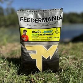 FEEDERMANIA ÚSZÓS "BUSA" FLUO ETETŐANYAG - SÁRGA