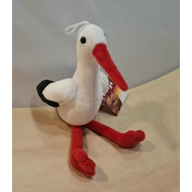 Plüss Gólya 15 cm
