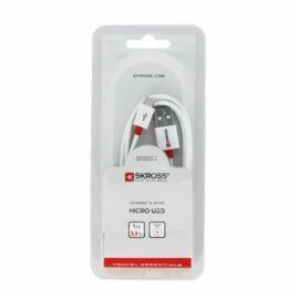  SKROSS szinkronkábel micro USB és USB csatlakozóval, travel Micro Cable - 120 cm 