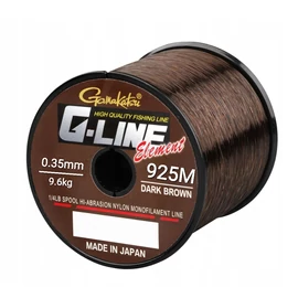 GAMAKATSU-LINE ELEMENT DARK BROWN 0.35MM 925M   