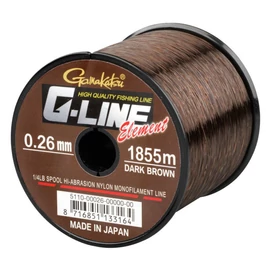 GAMAKATSU G-LINE ELEMENT DARK BROWN 0.26MM 1855M