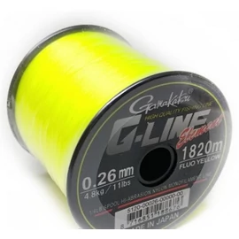 GAMAKATSU-LINE ELEMENT F-YELLOW 0.26MM 1820M    