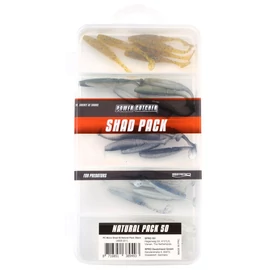 SPRO MICRO SHAD 75 NATURAL PACK                