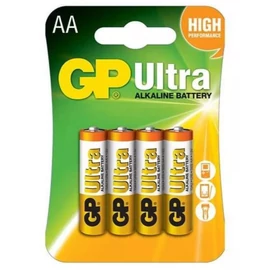 GP ULTRA ALKALINE LR6 15AU AA TARTÓS ELEM 4DB/BLISZTER