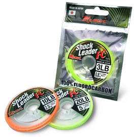 Momoi Shock Leader FC 20m 0.33mm 16lbs 100% víztiszta fluorocarbon előkezsinór
