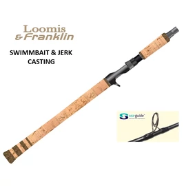 Loomis And Franklin Swimbait & Jerk Casting- Im7 Swj702Cxhmf, pergető bot