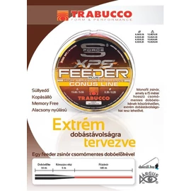Trabucco S-Force Feeder Plus Conus 200 m 0,35-0,25 mm elvékonyodó távdobó zsinór