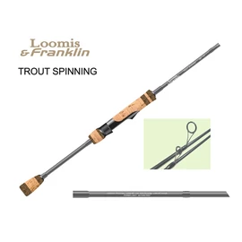 Loomis And Franklin Trout Spining - Im7 Ts662Slf, pergető bot