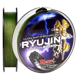 Momoi Ryujin PE 8 Braid 130 m 0,18 mm moha zöld fonott zsinór