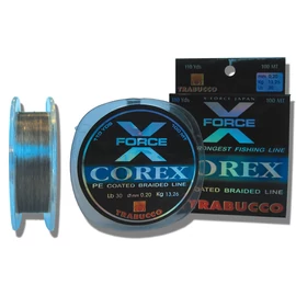 Trabucco X-Force Corex Pe Coated 100 m 0,10 mm fonott zsinór