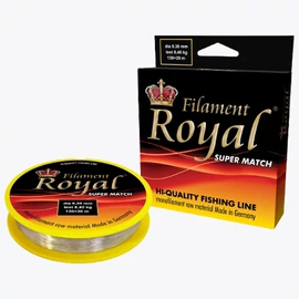 FILAMENT ROYAL SUPER MATCH Átmérő: 0,27 mm Szakítószilárdság: 7,3 kg