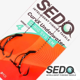 SEDO CurvX Underwater D Rig System Előkötött Bojlis Előke 4
