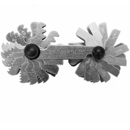 YATO 52 lapos metrikus Menetfésű 0,25-6,0 mm 60° és Whitworth 4-62 mm 55°