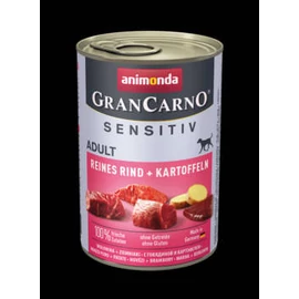 Animonda GranCarno Sensitiv Adult (marha,burgonya) konzerv - Felnőtt kutyák részére (400g)