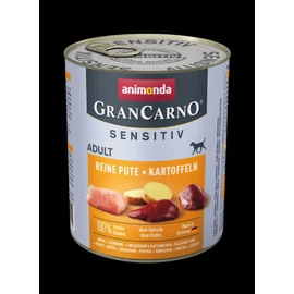 Animonda GranCarno Sensitiv Adult (pulyka,burgonya) konzerv - Felnőtt kutyák részére (800g)