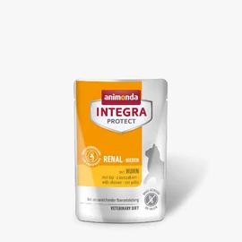 Animonda Integra Protect Adult Renal - nedveseledel (csirkés ízesítésű, csökkentett fehérje tartalom) veseproblémás macskák részére (85g)