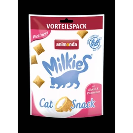 Animonda Milkies Wellness - jutalomfalat (baromfi) töltött párnácska - Macskák részére (120g)