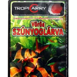 Fagyasztott TropiCarry Vörös szunyoglárva - díszhalak részére (500g)