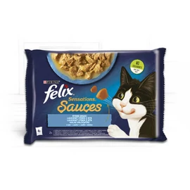 Felix Sensations Sauces (halas válogatás- szószban) 4x85g