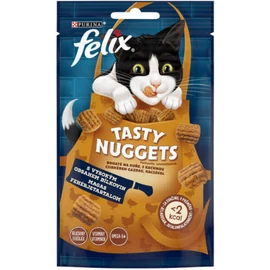 Felix Tasty Nuggets - jutalomfalat (csirke, kacsa) macskák részére (50g)