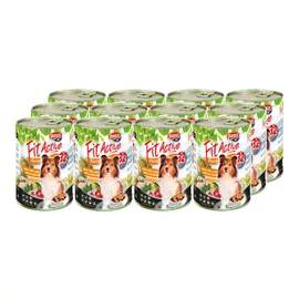 FitActive konzerv dog 12*1240g meat-mix (CRT)