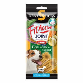 FitActive SNACK Denta-Sticks Hypoallergenic Joint "S" - jutalomfalat (kollagén, répa) kutyák részére (140g)